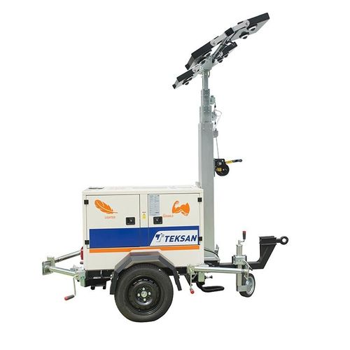Torre faro LED - TJ10PE5L-LM - Teksan - con motore diesel