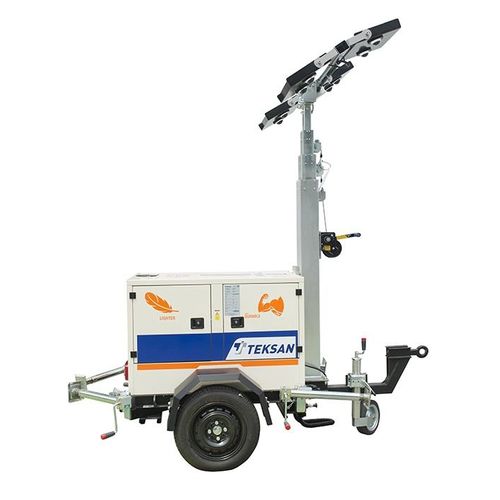 Torre faro LED - TJ14PE5L-LM - Teksan - con motore diesel
