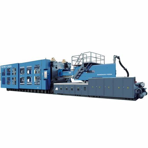 Pressa ad iniezione orizzontale - SHE1200 - NINGBO SANSHUN MACHINERY & TECHNOLOGY CO.,LTD - idraulica / a ginocchiera