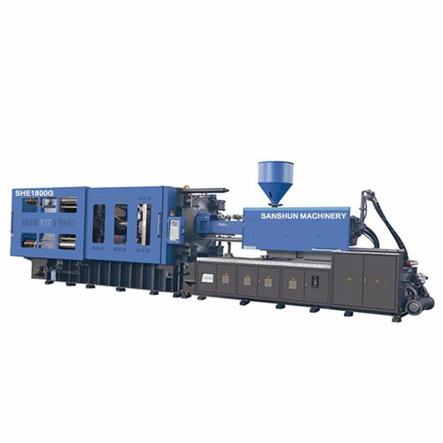 Pressa ad iniezione orizzontale - SHE1800G - NINGBO SANSHUN MACHINERY & TECHNOLOGY CO.,LTD - servoidraulica / per PET / a ginocchiera