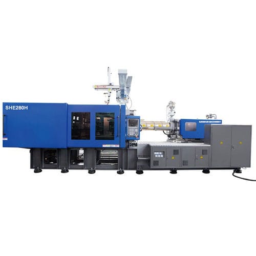 Pressa ad iniezione orizzontale - SHE280-H  - NINGBO SANSHUN MACHINERY & TECHNOLOGY CO.,LTD - idraulica / a ginocchiera / a ciclo rapido