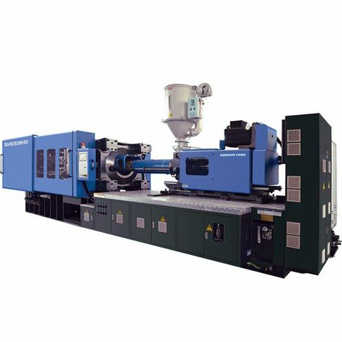 Pressa ad iniezione orizzontale - SHE528-HD  - NINGBO SANSHUN MACHINERY & TECHNOLOGY CO.,LTD - idraulica / in nylon / a ginocchiera