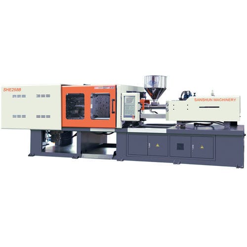 Pressa ad iniezione orizzontale - SHE258B - NINGBO SANSHUN MACHINERY & TECHNOLOGY CO.,LTD - idraulica / per bachelite / a ginocchiera