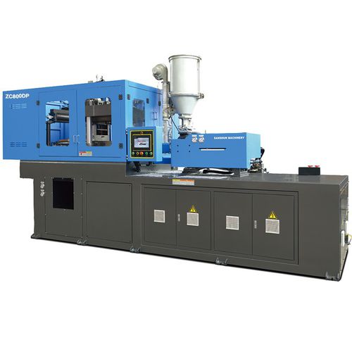 Macchina di soffiaggio ad iniezione - ZC800DP - NINGBO SANSHUN MACHINERY & TECHNOLOGY CO.,LTD - per bottiglie / completamente automatica