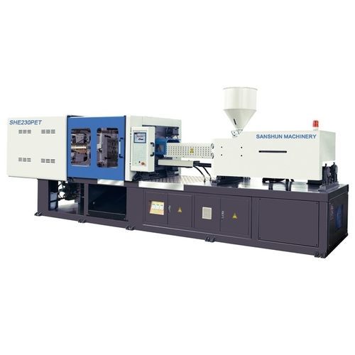 Pressa ad iniezione orizzontale - SHE230G-PET - NINGBO SANSHUN MACHINERY & TECHNOLOGY CO.,LTD - idraulica / per PET / di preforme