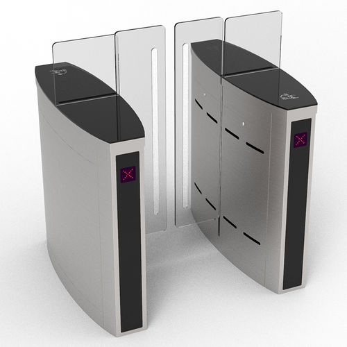 Tornello a tutta altezza - MT224-P - Mairs Intelligent Technology Co.,Ltd - con lettore di badge / automatico / scorrevole