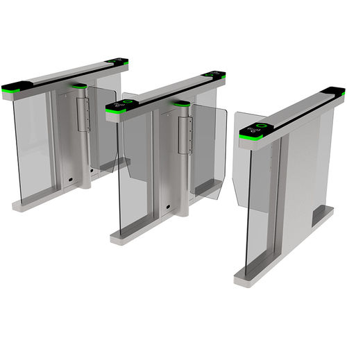 Varco motorizzato automatico - MT357 - Mairs Intelligent Technology Co.,Ltd - pedonale / per controllo accessi / in acciaio inossidabile