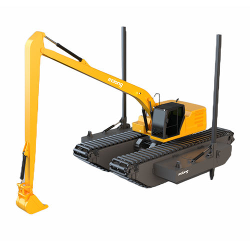 Escavatore anfibio - RL-AE20D - Relong Tech - intermedio / cingolato / diesel