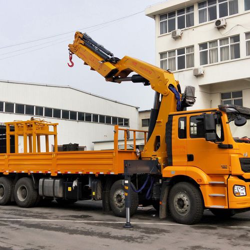 Gru montata su camion - Relong Tech - con braccio / telescopica / per cantiere