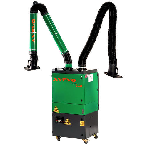 Aspiratore di fumo mobile - MSU 350  - Kristal - di saldatura / a cartuccia / con per bracci aspiranti multipli