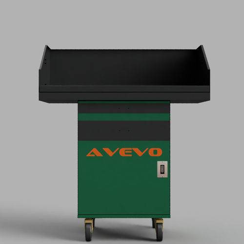 Tavola aspirante per rettifica - MST 100 eco - Kristal - per saldatura / mobile