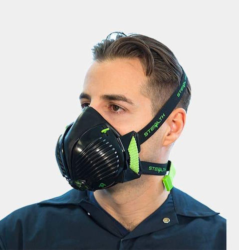 Maschera di protezione riutilizzabile - STEALTH lite pro - Kristal - FFP3 / semimaschera / industriale