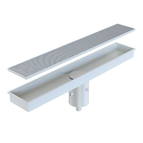 Canaletta in acciaio inossidabile - KSBC450 - Kent Stainless - con griglie / da pavimento
