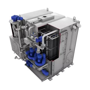 Impianto di depurazione delle acque reflue biologico - BMA series - Abionik - compatto / in containers