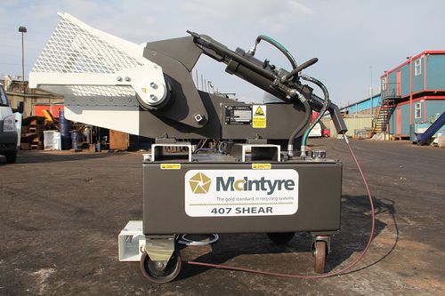 Cesoia coccodrillo - McIntyre 407 - JMC Recycling Systems Ltd - elettrica / per ferraglia / automatica
