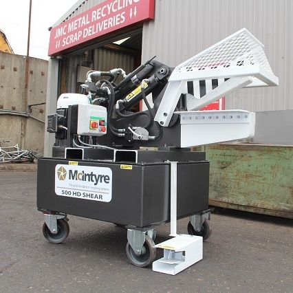Cesoia idraulica - JMC McIntyre 500HD - JMC Recycling Systems Ltd - per metallo / per ferraglia / per plastica