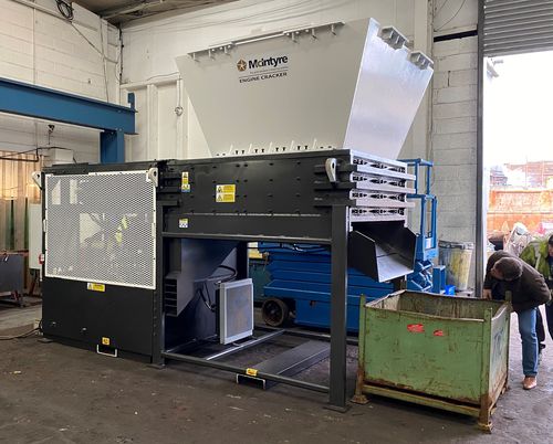 Trituratore laceratore per rifiuti compatto - Engine Cracker - JMC Recycling Systems Ltd