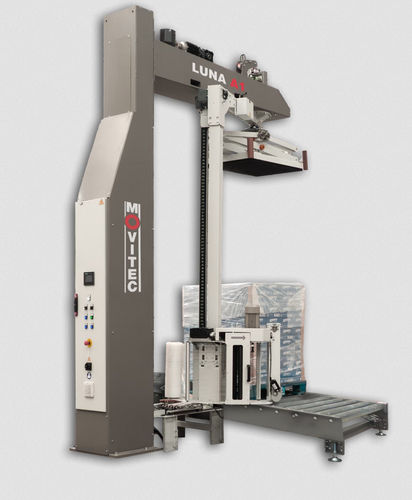 Avvolgitrice fasciapallet orizzontale - Luna A1 - MOVITEC WRAPPING SYSTEMS, SLU - automatica / per uso intensivo / con bordo di protezione