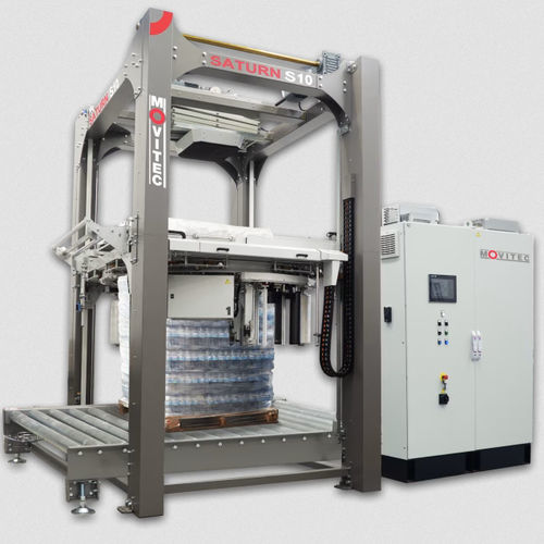 Avvolgitrice fasciapallet ad anello rotante - Saturn S10 - MOVITEC WRAPPING SYSTEMS, SLU - interamente automatica / per uso intensivo / per pellicola estensibile