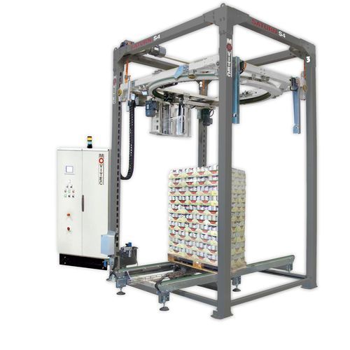 Avvolgitrice fasciapallet automatica - Saturn S4 - MOVITEC WRAPPING SYSTEMS, SLU - ad anello rotante / per pallet / per pellicola estensibile
