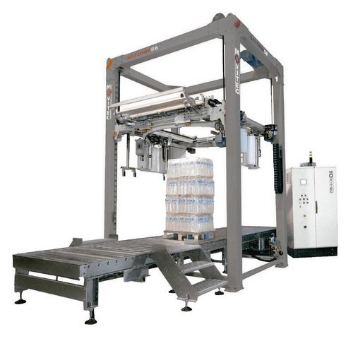 Avvolgitrice fasciapallet ad anello rotante - Saturn S8 - MOVITEC WRAPPING SYSTEMS, SLU - interamente automatica / per l'industria alimentare e delle bevande / per pallet
