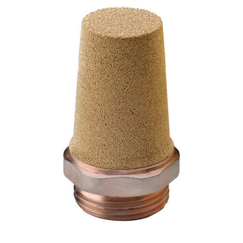 Silenziatore per ventilazione - SEB series - Sinterfiltri srl - per compressore / per filtro / in bronzo