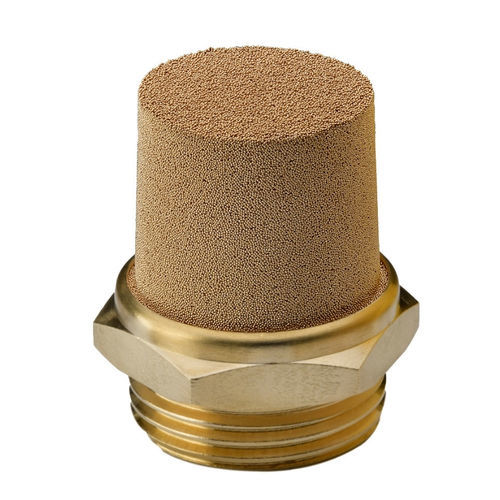 Silenziatore per ventilazione - SEM/C series - Sinterfiltri srl - per compressore / per filtro / in bronzo