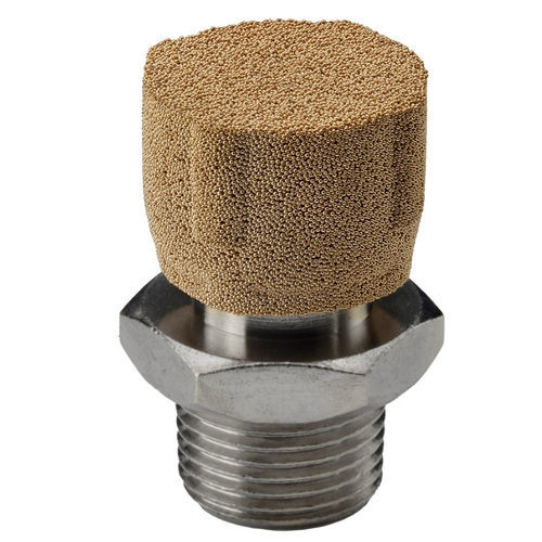 Silenziatore di scappamento - TSI/NPT series - Sinterfiltri srl - per ventilazione / per automobile / per derrate alimentari