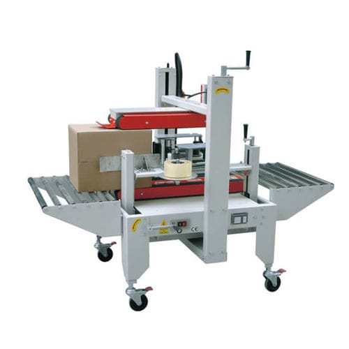 Sigillatrice di cartoni / casse a più lembi - AS-423 - Qingdao Ausense Packing Equipment Co., Ltd. - nastro adesivo