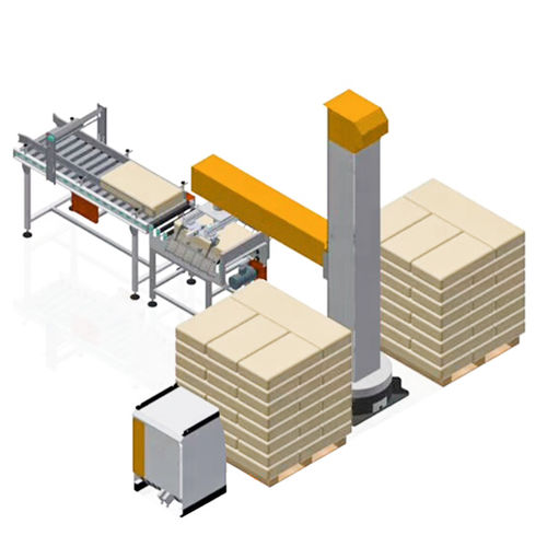Sistema di pallettizzazione a strati - YPK-JMD20 - Qingdao Ausense Packing Equipment Co., Ltd. - per l'industria alimentare e delle bevande / per l'industria farmaceutica / automatico