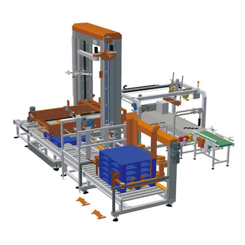 Pallettizzatore dal basso - LMD30 - Qingdao Ausense Packing Equipment Co., Ltd. - per cartoni / automatico