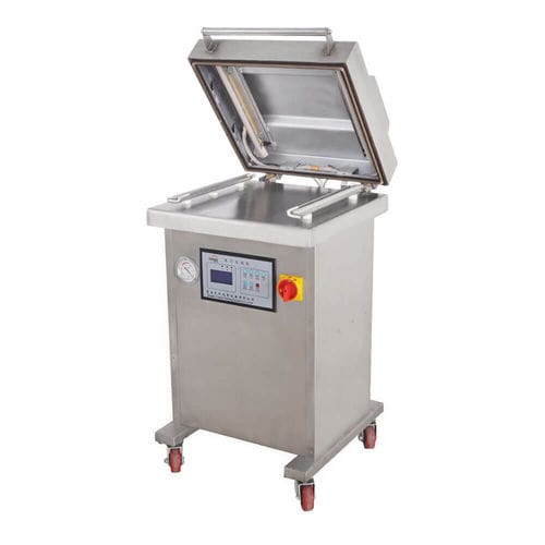 Macchina di confezionamento manuale - DZ400/2L - Qingdao Ausense Packing Equipment Co., Ltd. - sottovuoto / con barra saldante