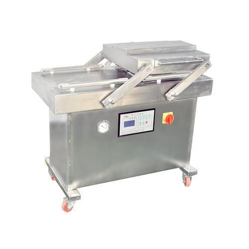 Macchina per imballaggio semiautomatica - DZ400/2S - Qingdao Ausense Packing Equipment Co., Ltd. - a doppia campana