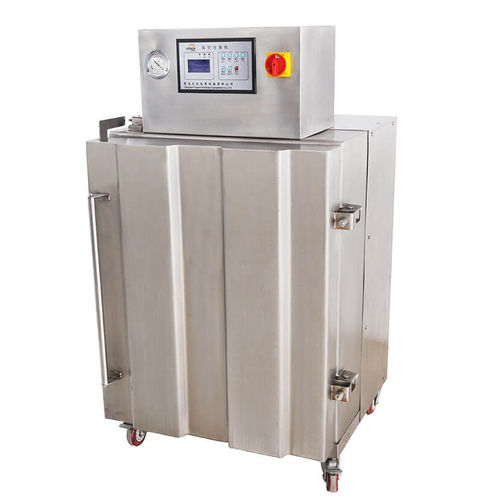 Macchina di confezionamento semiautomatica - DZG600 - Qingdao Ausense Packing Equipment Co., Ltd. - sottovuoto / verticale / per liquidi