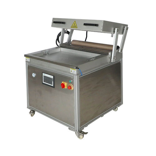 Macchina di confezionamento semiautomatica - DZT7050 - Qingdao Ausense Packing Equipment Co., Ltd. - sottovuoto / in pellicola / per alimenti