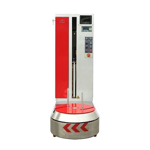 Avvolgitrice fasciapallet per bagagli per aeroporti - LP600F-L - Qingdao Ausense Packing Equipment Co., Ltd. - a tavola rotante / automatica / di film