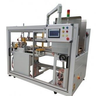 Formatrice di cartoni automatica - YPK-4025 - Qingdao Ausense Packing Equipment Co., Ltd. - nastro adesivo / chiusura dal basso / a grande cadenza