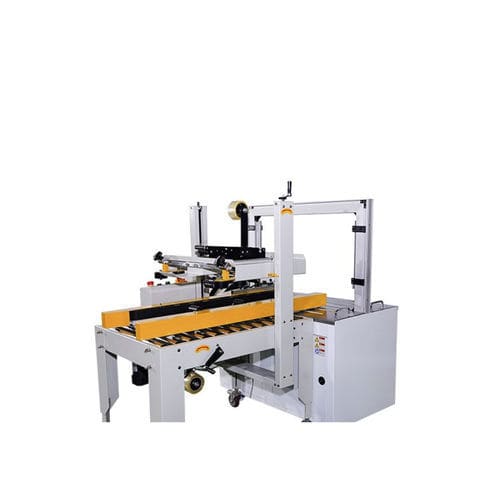 Sigillatrice di cartoni / casse a più lembi - FXJ-AT5050 - Qingdao Ausense Packing Equipment Co., Ltd. - nastro adesivo / automatica