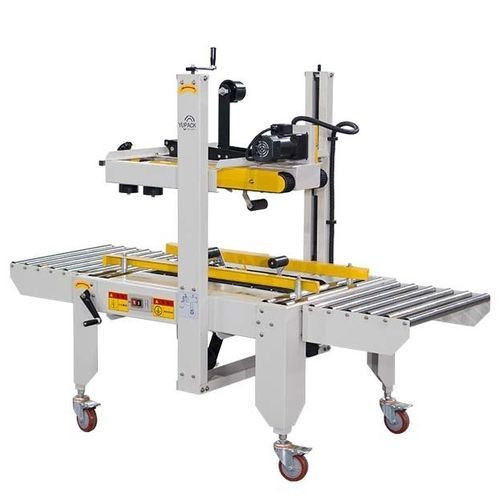 Sigillatrice di casse - FXJ-6050 - Qingdao Ausense Packing Equipment Co., Ltd. - semiautomatica / per imballaggi / per la chiusura di cartoni