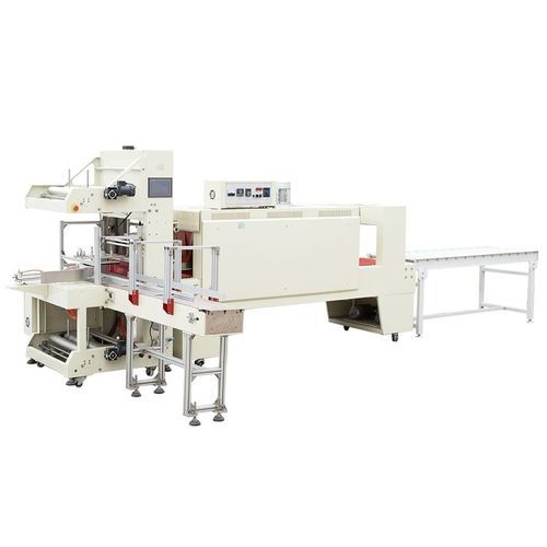 Fardellatrice automatica - ST6040A+BSE6040A - Qingdao Ausense Packing Equipment Co., Ltd. - per bottiglie / per manicotto / impilatori