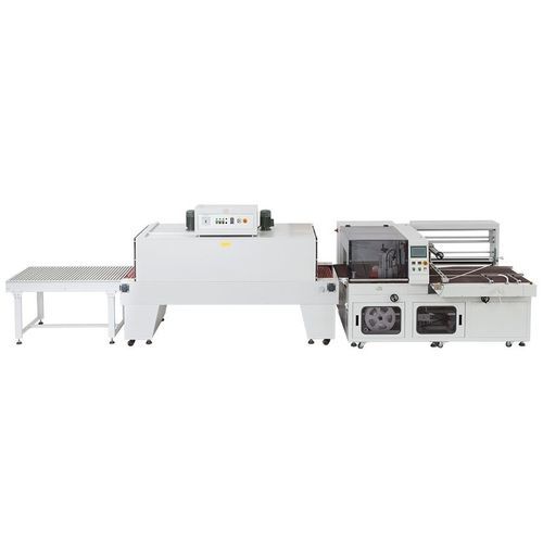 Fardellatrice automatica - FL5545TBH+SM5030LX - Qingdao Ausense Packing Equipment Co., Ltd. - con tunnel di retrazione / con saldatura laterale / ad alta velocità