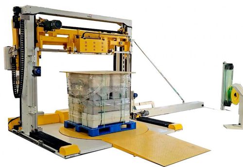 Reggiatrice automatica - MH-105C-Y - Qingdao Ausense Packing Equipment Co., Ltd. - di pallets / per macchina di imballaggio / per reggia plastica