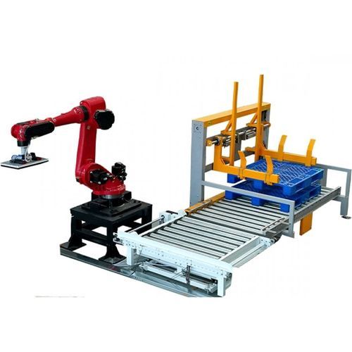 Linea di pallettizzazione e imballaggio robotizzata - Qingdao Ausense Packing Equipment Co., Ltd.