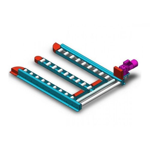 Trasportatore a rulli - Qingdao Ausense Packing Equipment Co., Ltd. - a catena / orizzontale / a L