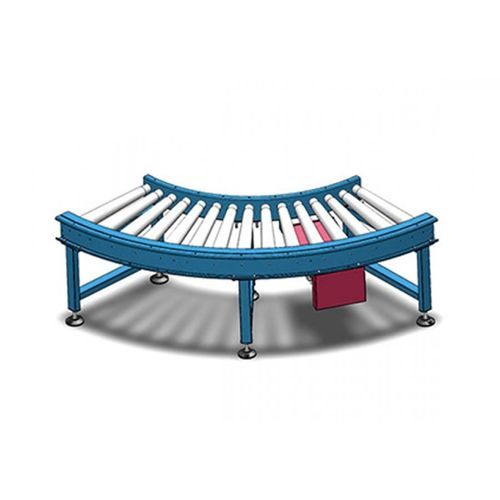 Trasportatore a rulli - Qingdao Ausense Packing Equipment Co., Ltd. - a catena / orizzontale / curvo
