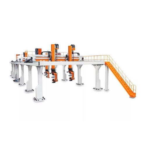 Pallettizzatore robotizzato - Qingdao Ausense Packing Equipment Co., Ltd. - per fusti / per l'industria chimica