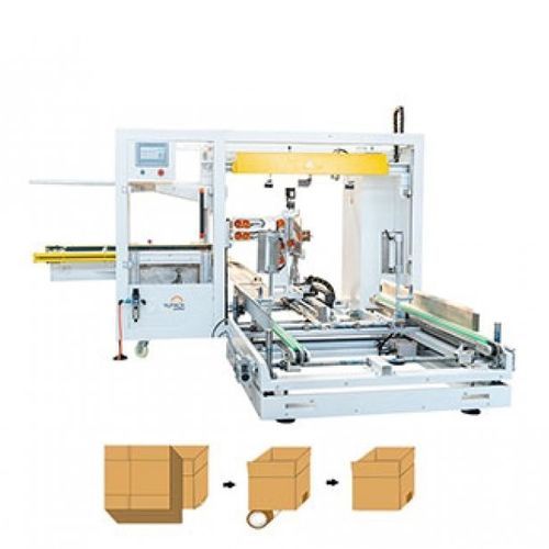 Formatrice di cartoni automatica - YPK-4012 - Qingdao Ausense Packing Equipment Co., Ltd. - a colla termofusibile / nastro adesivo / a grande cadenza