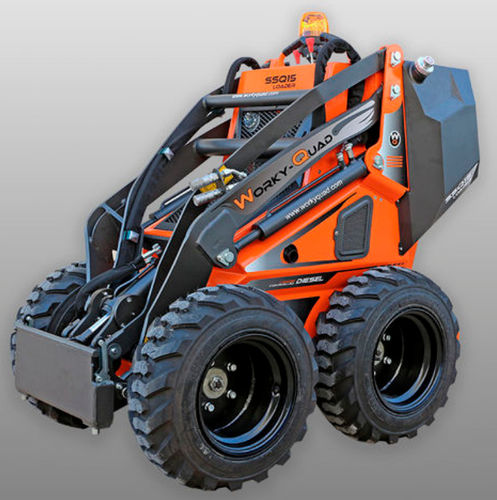 Minipala compatta elettrica - SSQ 15D - Worky Quad - Cast Group