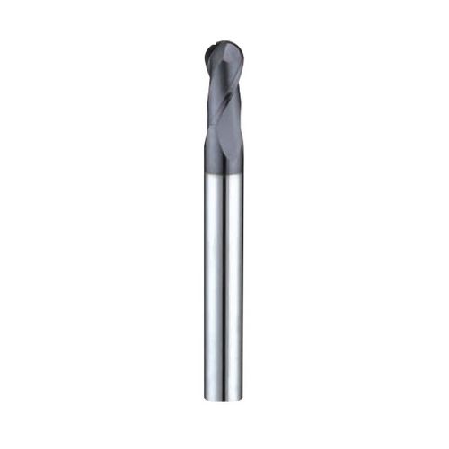 Fresa di testa semisferica - B232X / B242X series - 7Leaders Corp. - integrale / rivestita / per acciaio temperato