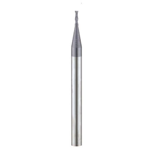 Fresa a codolo - E102HX series - 7Leaders Corp. - integrale / rivestita / per acciaio temperato